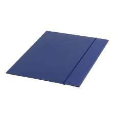 Fornax Gumis mappa FORNAX Glossy karton A/4 400 gr,kék mappa