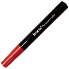 Foroffice Permanent marker FOROFFICE, kerek végű, 1,5-3mm, piros filctoll, marker