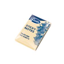 Forofis Öntapadós jegyzettömb Forofis 50x76 mm 100 lapos jegyzettömb