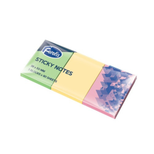 Forofis Öntapadós jegyzettömb Forofis neon 38x50 mm 3x80 lapos vegyes színekben post-it