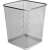 Forofis Papírkosár Forofis Fémhálós 28x28x32 cm Ezüst (91329)