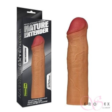  Forradalmi szilikon Nature Extender péniszköpeny péniszköpeny
