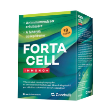  Fortacell Immuno+ étrend-kiegészítő por oldathoz 10x15g vitamin és táplálékkiegészítő