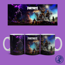 Fortnite karakterek bögre (Fehér) bögrék, csészék