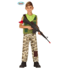 Fortnite Recon zsoldos, katona halloween farsangi jelmez szett - gyerek (méret: L)