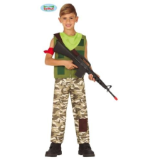 Fortnite Recon zsoldos, katona halloween farsangi jelmez szett - gyerek (méret: L) jelmez