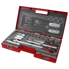 Fortum 4700014 dugókulcs klt. 1/2", 27db, 61CrV5 mattkróm; FORTUM dugókulcs