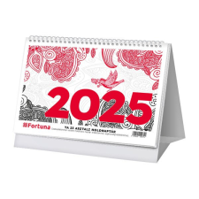 Fortuna Asztali naptár FORTUNA TA23 holdfázissal 2025. naptár, kalendárium