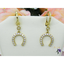  Fortuna csüngős fülbevaló-14K fülbevaló