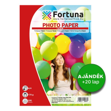 Fortuna Fotópapír fortuna a/4 laser fényes 170 gr 200 ív/csomag fo00073 fotópapír