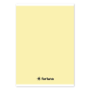 Fortuna Füzet vonalas FORTUNA Monocolor A/5 32 lapos pasztell sárga