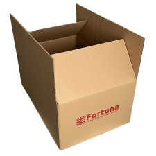 Fortuna Kartondoboz FORTUNA 580x382x252 mm 5 rétegű közepes No.4 bútor