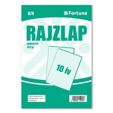 Fortuna Rajzlap FORTUNA A/4 120 gr famentes 10 ív/csomag rajzlap