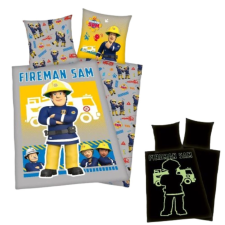  Foszforeszkáló Sam a tűzoltó ágynemű (tűzoltóautó) lakástextília