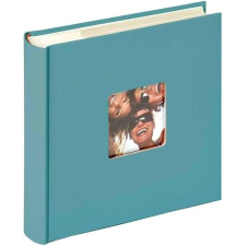 . Fotóalbum, 200 fotó, 10x15 cm,  Walther Fun , türkizkék fényképalbum