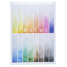  Fotóalbum, 22,5x32,5 cm, 50 lap, EXACOMPTA &quot;Rainbow&quot; fényképalbum