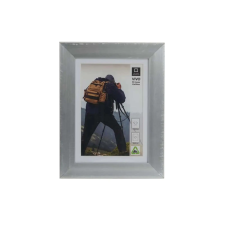 Fotókeret műanyag Vivo ezüst S 13 cm x 18 cm fényképkeret