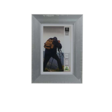 Fotókeret műanyag Vivo ezüst XS 10 cm x 15 cm fényképkeret
