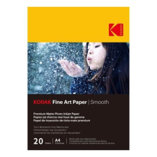 Fotópapír KODAK Fine Art Smooth A/4 230g 20 ív/csomag fotópapír