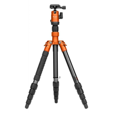 Fotopro X-go Gecko Fotós-Videós Állvány - Narancs (+FPH-42Q fej) fotó állvány