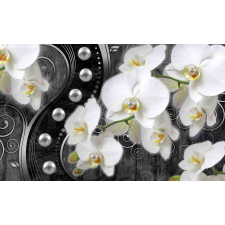 Fotótapéta absztrakció orchideák 6 3D L tapéta, díszléc és más dekoráció