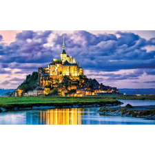 Fotótapéta Franciaország- Mont Saint Michel tapéta, díszléc és más dekoráció