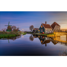  Fotótapéta Malom a folyón, 300 x 250 cm tapéta, díszléc és más dekoráció