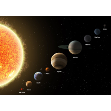  Fotótapéta Solar system3, 350 x 200 cm tapéta, díszléc és más dekoráció