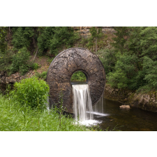  Fotótapéta Vas vízesés, 350 x 200 cm tapéta, díszléc és más dekoráció