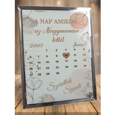  Fotóüveg nagyszülőknek - Amikor nagymamám lettél grafika, keretezett kép