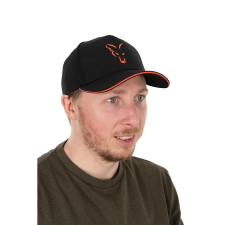 FOX Collection Black&Orange baseball sapka - OS horgászkiegészítő