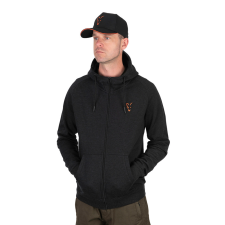  Fox Collection LW Hoody Black &amp; Orange pulóver XL (CCL193) horgászkiegészítő