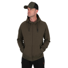 Fox Collection LW Hoody Green & Black pulóver Medium (CCL197) horgászkiegészítő