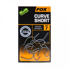 FOX Curve Short horog 10db nikkel bevonattal - 8 horog