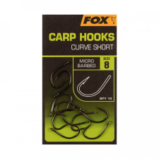 FOX Edges Carp Hooks Curve Short horog 10db nikkel bevonattal - 8 horog