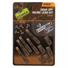 FOX Edges Drop Off Inline Lead Kit Camo ólomelhagyós szerelék - 6db horgászkiegészítő