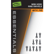  Fox Edges Mini Hook Ring Swivels mini forgó 10db (CAC881) horgászkiegészítő