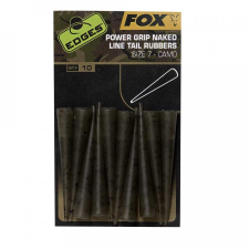 FOX Edges Naked Line Tail Rubers Camo gumihüvely - 10db horgászkiegészítő