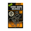  Fox Edges™ Wide Gape Beaked X size 4 bojlis horog 10db (CHK226)