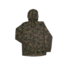 Fox LW BLack Camo Split Zip Hoody XXL (CFX295) horgászkiegészítő