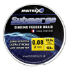  Fox Matrix Submerge™ Sinking Feeder Braided Mainline Dark Camo 0,08mm 150m fonott süllyedő zsinór (GBL001)