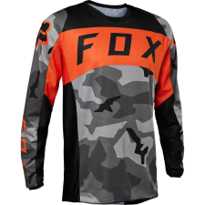 FOX Motocross felső FOX 180 Bnkr Jersey Grey Camo Szürke Terepszínű M motocross mez