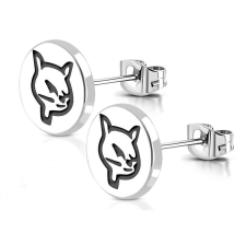 Fox - nemesacél fülbevaló fülbevaló