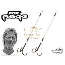  Fox Rage 49 Strand Stingers Hook Size 6Kg 9Cm - Kötött Hármashorog 2Db (Nsh030) horog