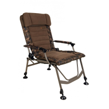 Fox Super Deluxe Recliner Chair - párnázott horgászszék max 150kg (CBC102) horgászszék, ágy