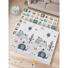 FOXTER habtapi játszószőnyeg (180x200) - Kék elefánt játszószőnyeg