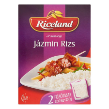 Főzőtasakos rizs RICELAND Jázmin 2x125g alapvető élelmiszer