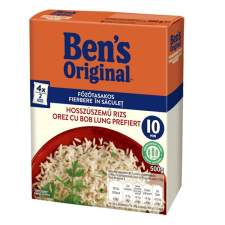 Főzőtasakos rizs UNCLE BEN'S hosszúszemű 4x125g alapvető élelmiszer