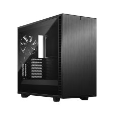 FRACTAL DESIGN Define 7 Dark Tempered Glass Számítógépház - Fekete számítógép ház