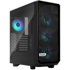 FRACTAL DESIGN Meshify 2 Compact RGB Black TG Light Tint számítógép ház